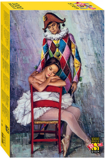 Пазл «Арлекин и балерина»