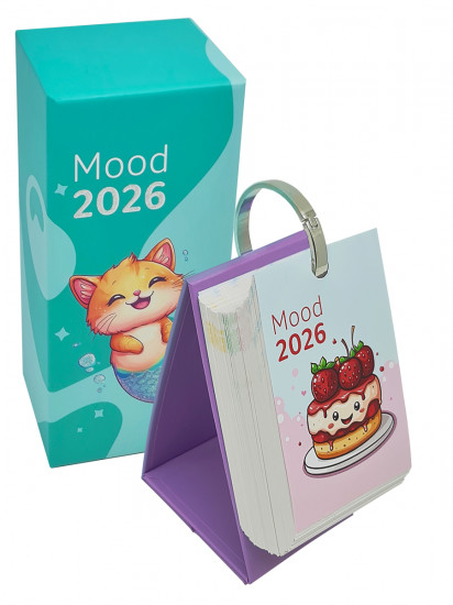 Календарь перекидной настольный «Mood 2026»