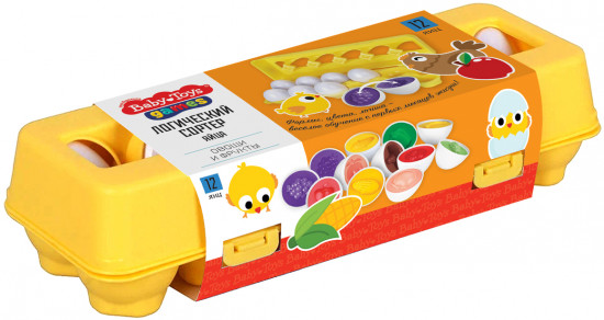 Сортер «Яйца. Овощи и фрукты»