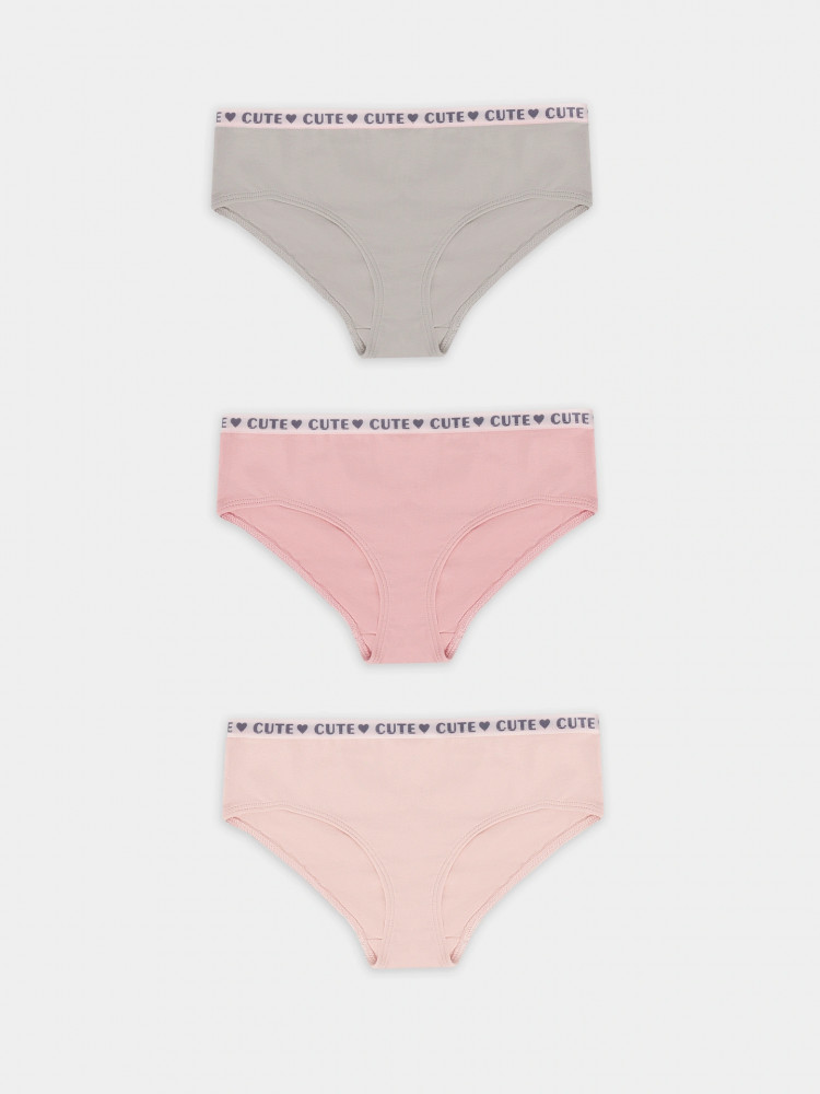 Трусы-слип для девочек комплект | Mark Formelle