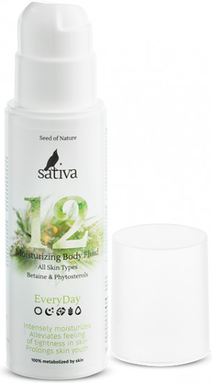 Крем-флюид для тела увлажняющий №12