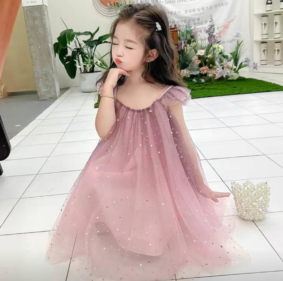 Платье для девочек «Градиент»