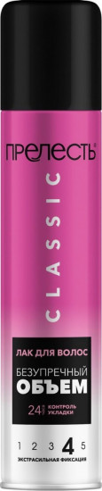Лак для волос экстраcильная фиксация «Classic»