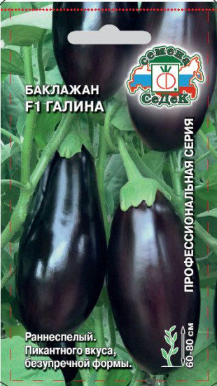Семена баклажана «Галина F1»