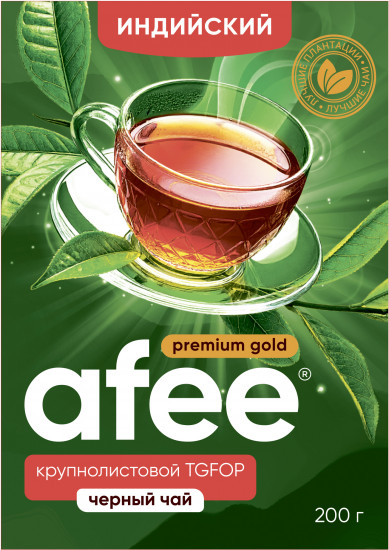 Чай черный крупнолистовой «Afee»