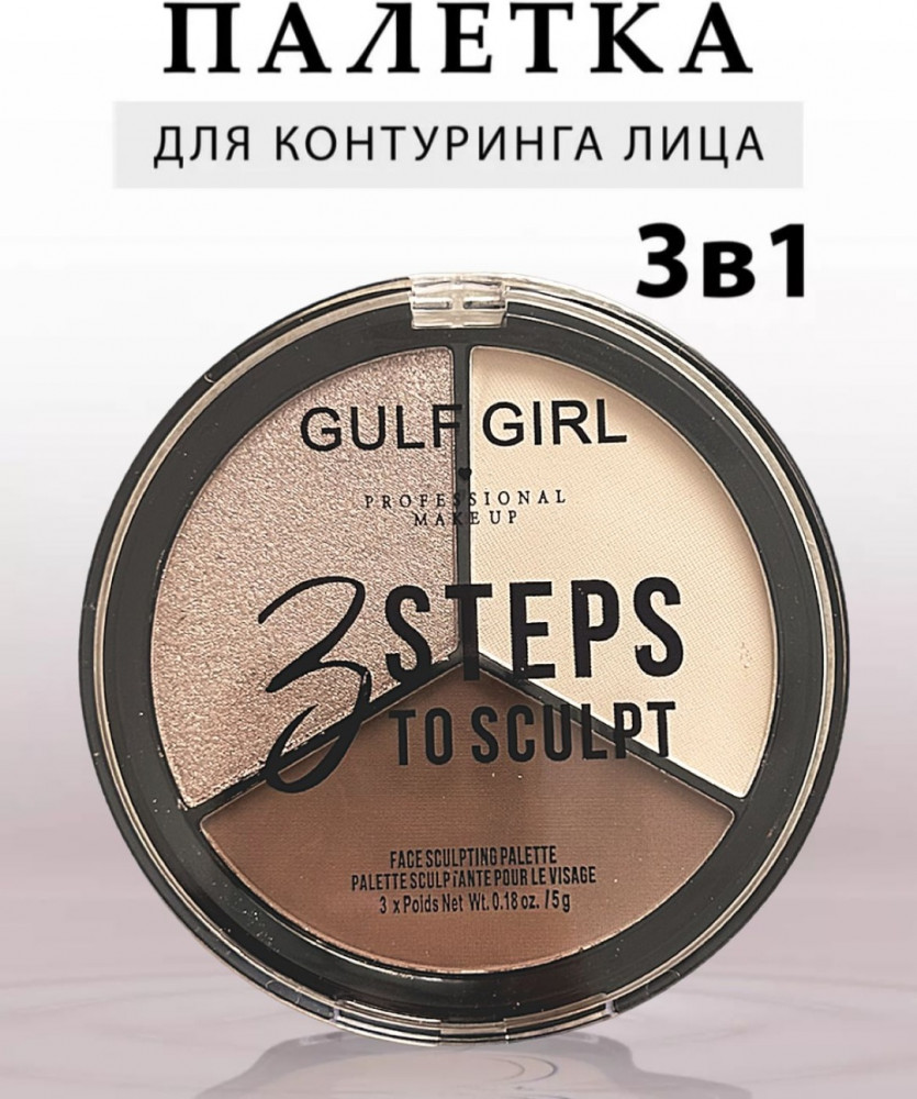 Палетка для контуринга «3 Steps to Sculpt»