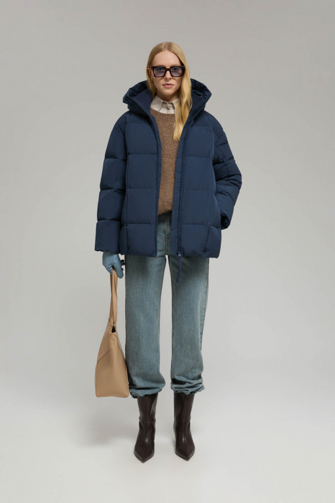 Стеганый пуховик женский | Finn Flare