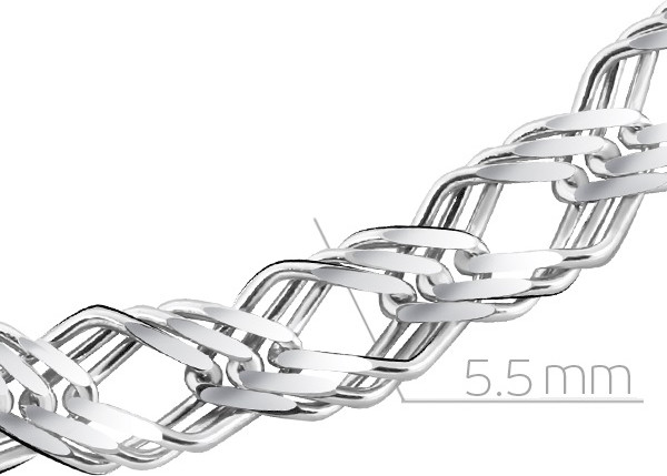 Цепь из серебра | Lucente Silver