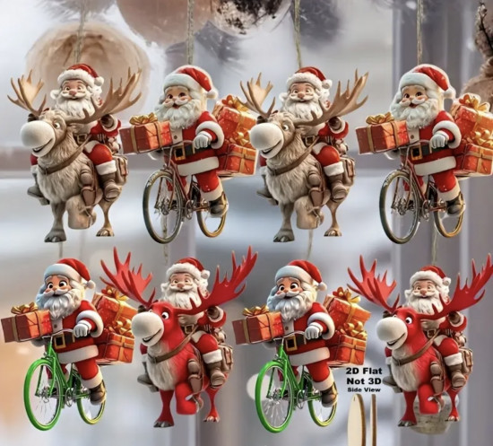 Набор игрушек новогодних «Санта»