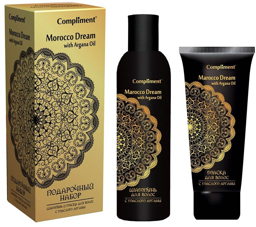 Набор подарочный для ухода за волосами «Morocco Dream» | Argana Hamam | Compliment