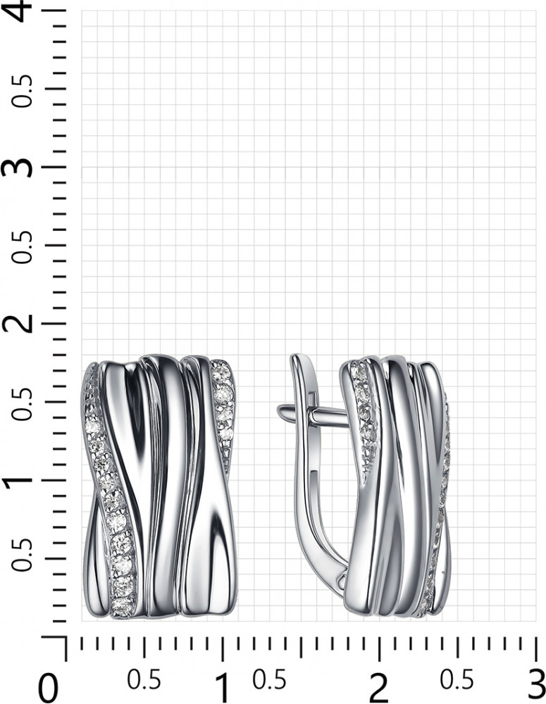 Серьги из серебра | Lucente Silver