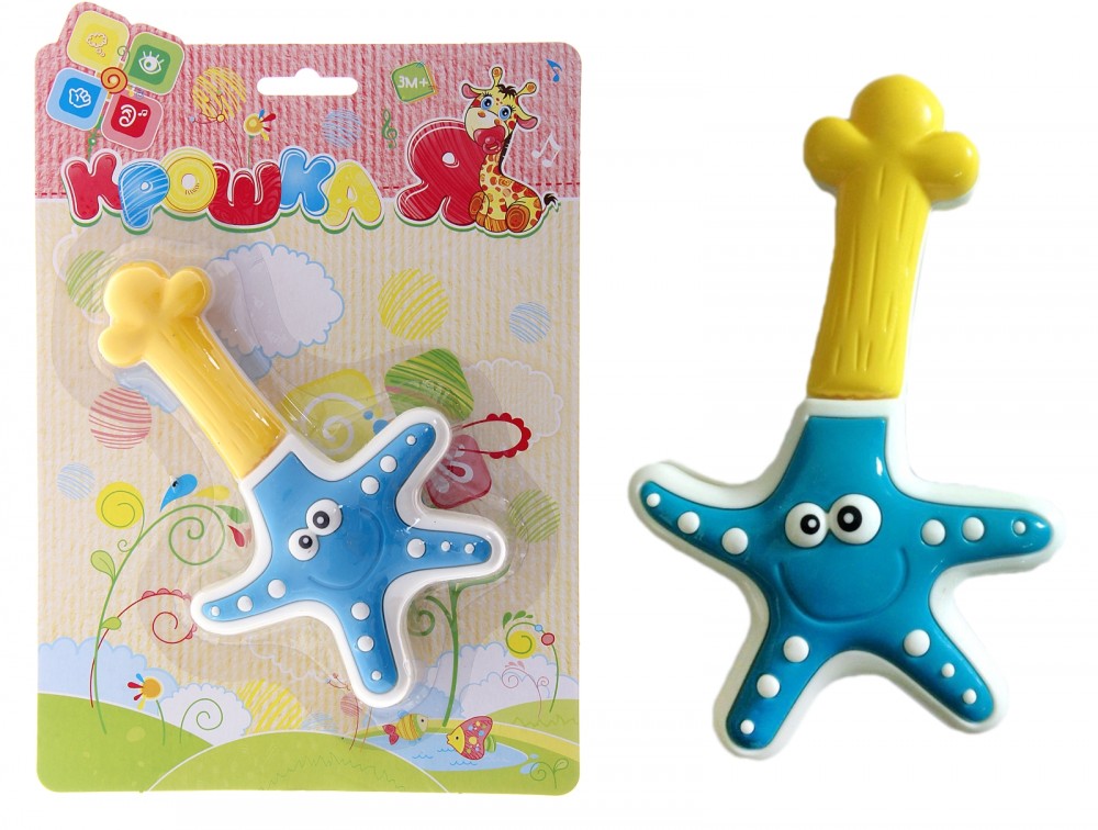 Погремушка «Морская звезда» | Крошка Я