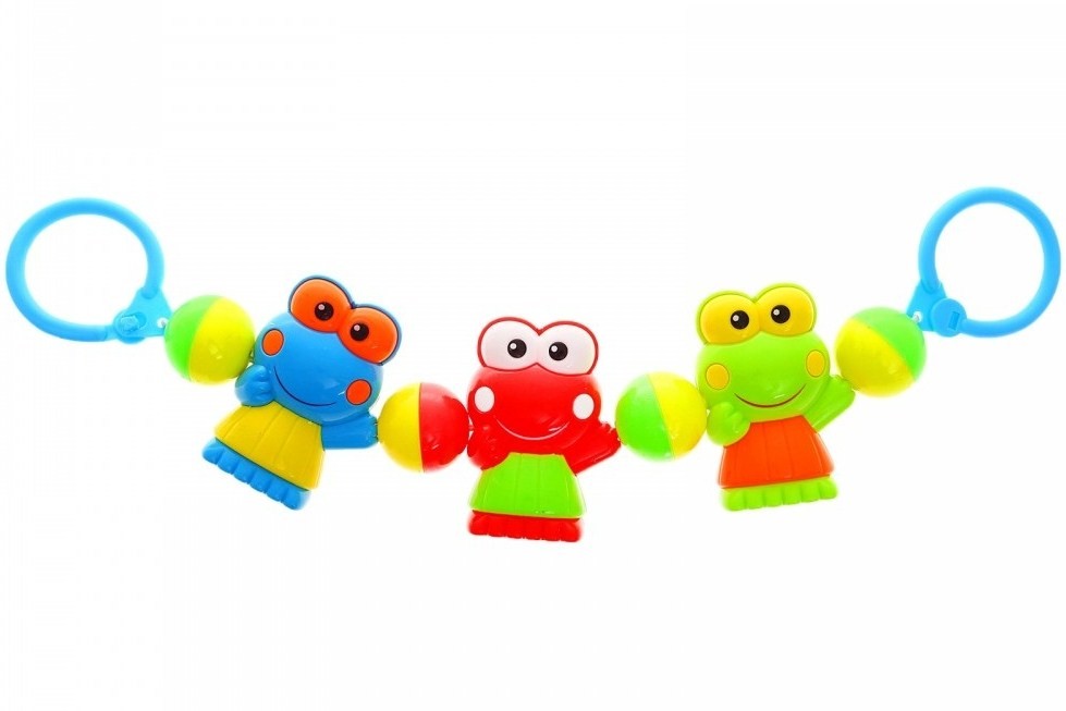 Погремушка — подвеска на коляску «Лягушата» | Крошка Я