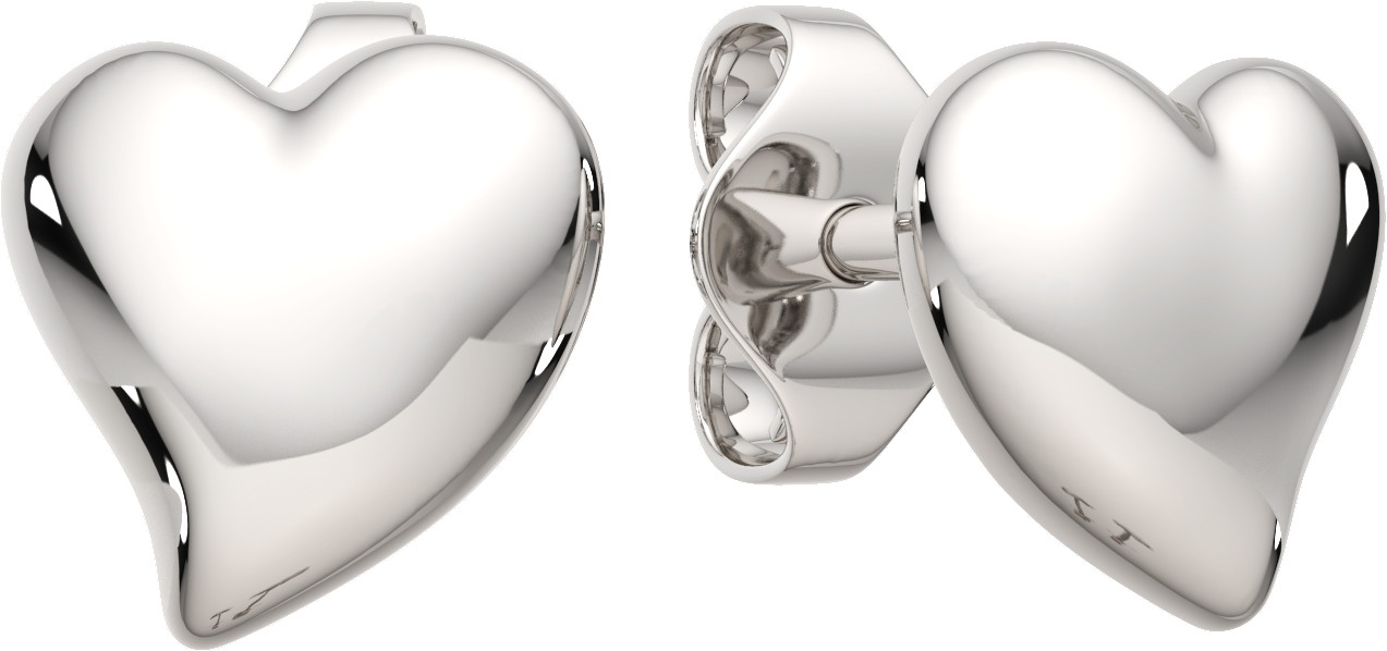 Серьги-пусеты из серебра | Lucente Silver