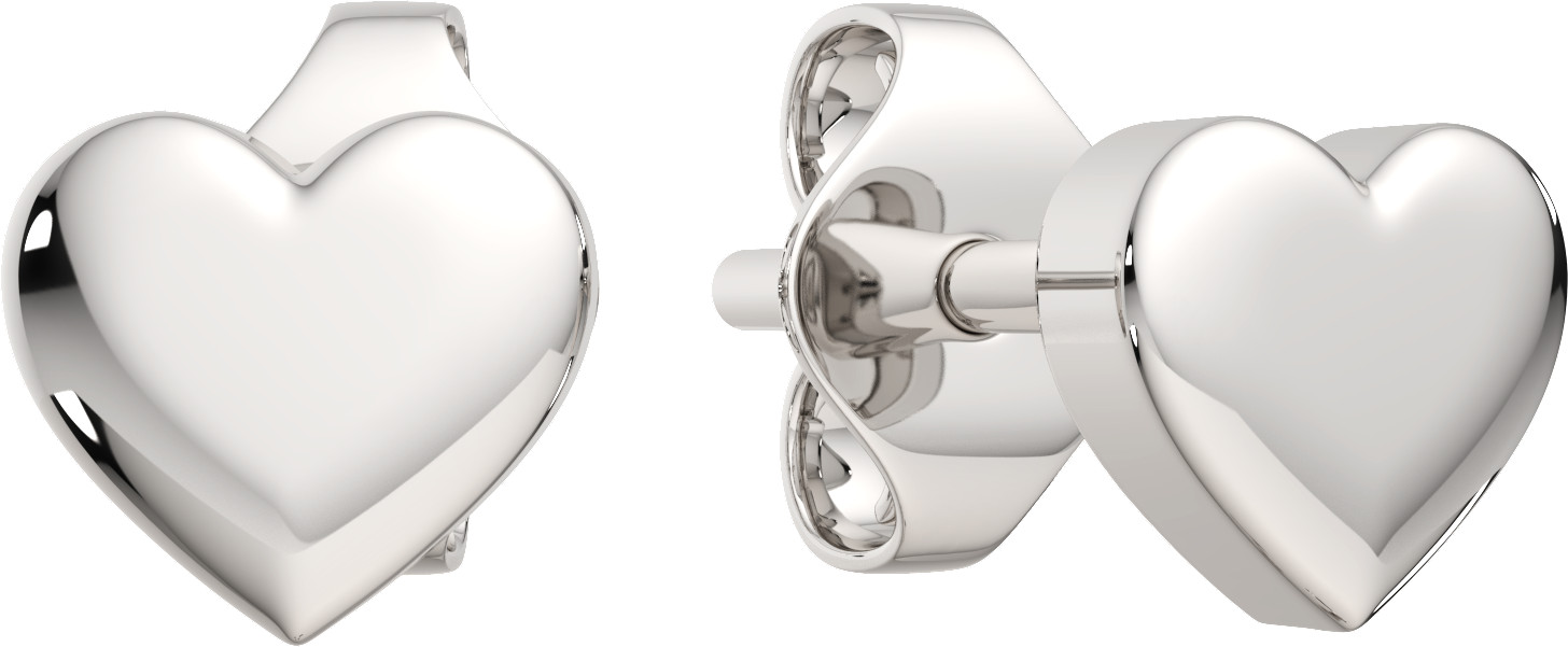 Серьги-пусеты из серебра | Lucente Silver