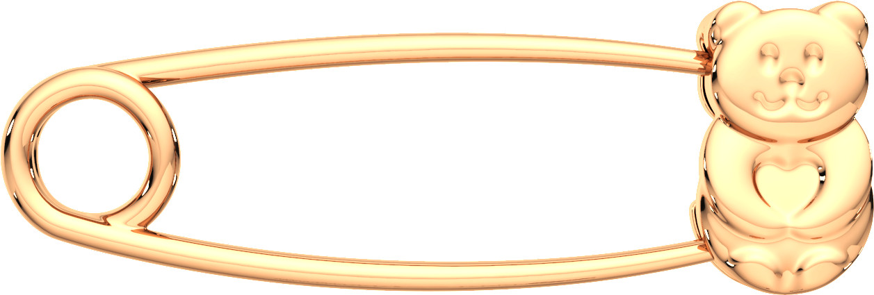 Брошь-булавка из золота | Lucente