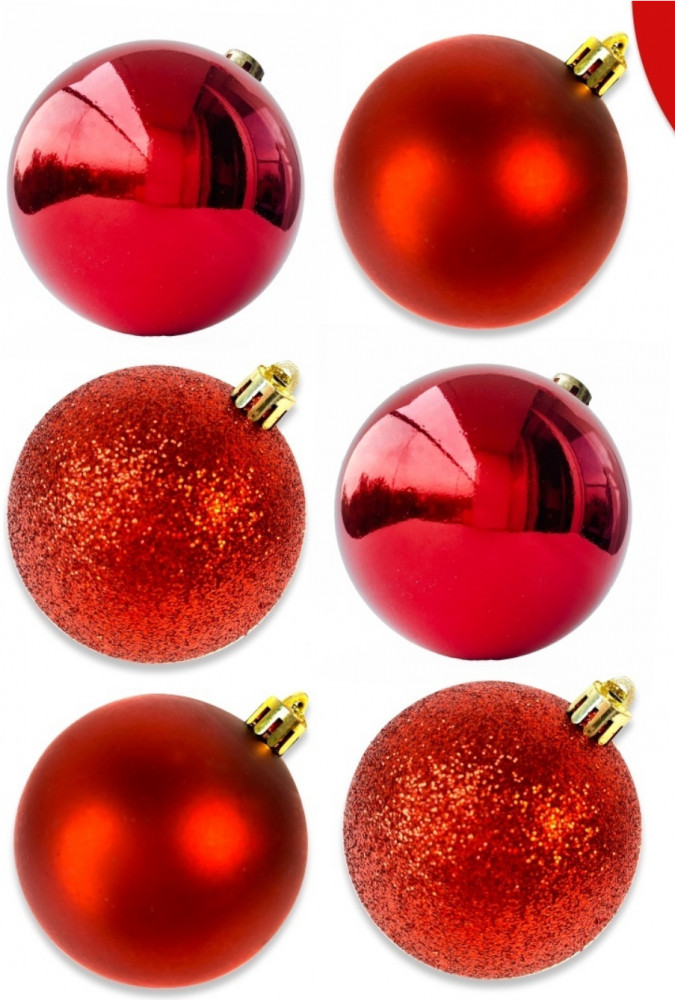 Набор новогодних елочных шаров