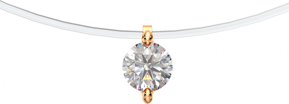 Колье на леске из золота | Lucente