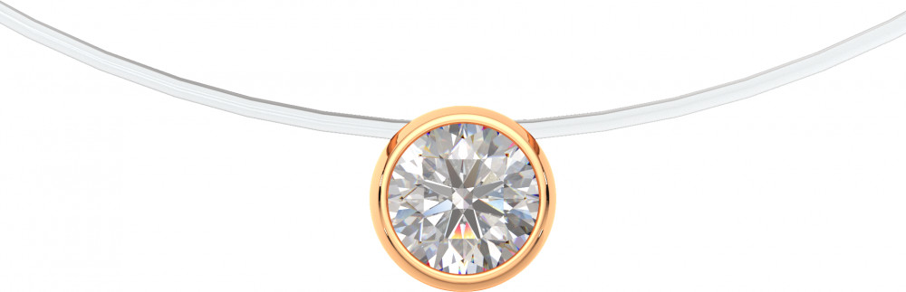 Колье на леске из золота | Lucente