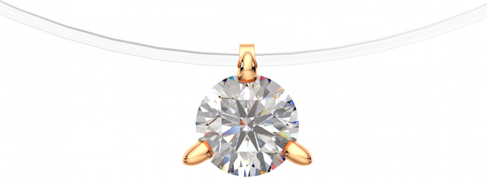 Колье на леске из золота | Lucente