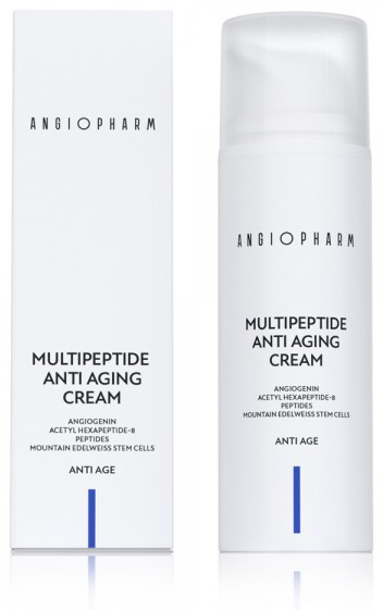 Мультипептидный омолаживающий крем для лица «Multipeptide Anti Aging» | Angiopharm