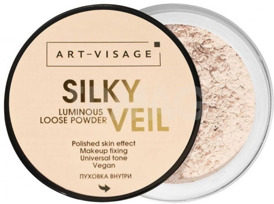 Пудра для лица рассыпчатая «Silky Veil», оттенок 303 Прозрачный