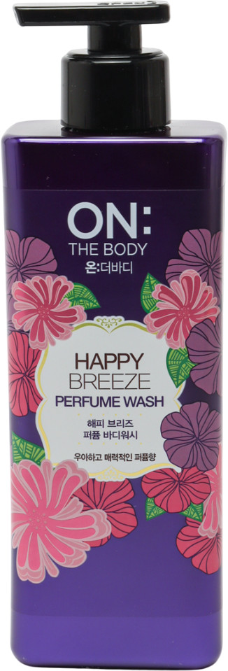 Гель для душа парфюмированный «Happy Breeze» | On: the body