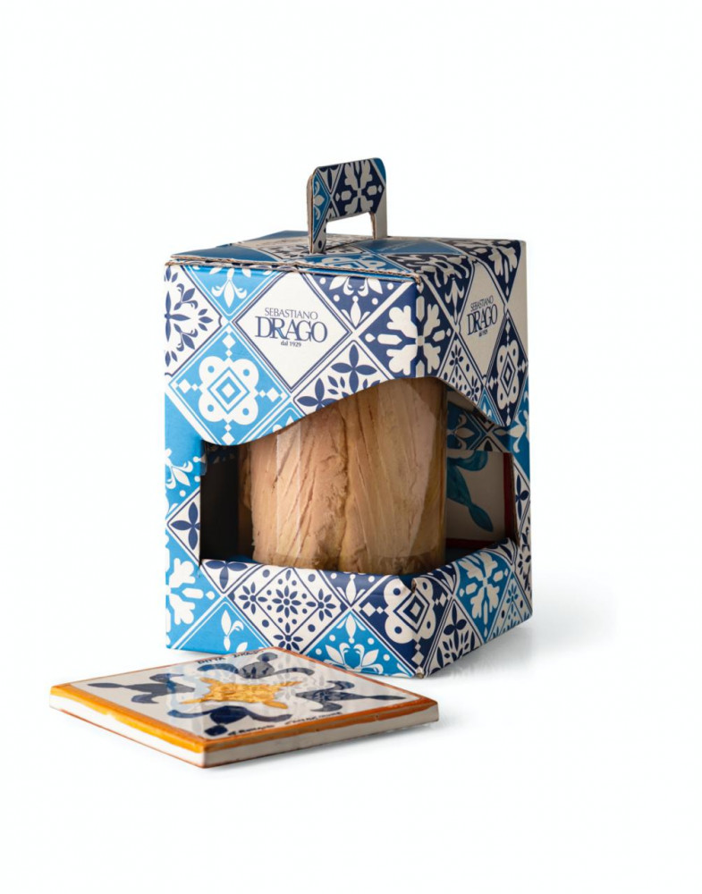 Филе тунца в подарочном боксе | Drago Sebastiano