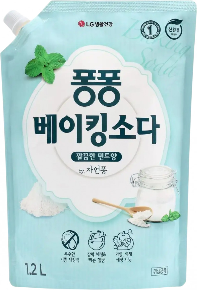 Средство для мытья посуды «Baking Soda» | Pong Pong | LG Household & Health Care