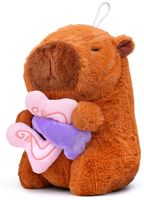 Игрушка мягкая «Капибара со стрелой Амура» | Мишуткин