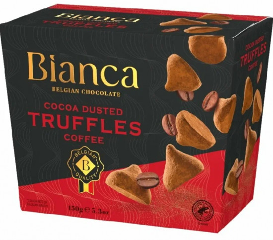 Трюфели бельгийские с кофейной начинкой «Bianca Coffe»