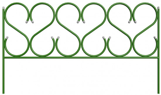 Комплект ограждений декоративных «Изящный»