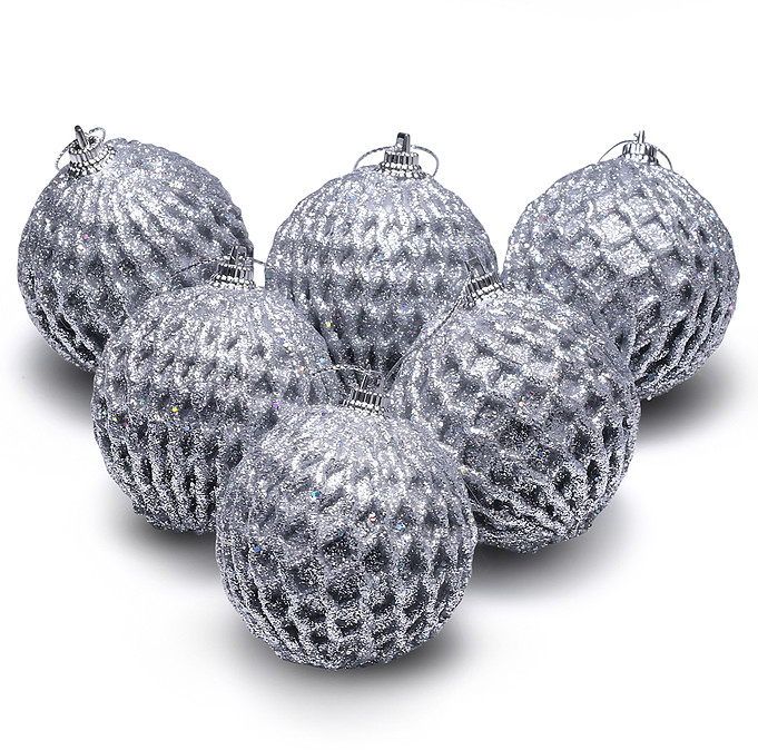 Набор новогодних украшений «Гламурные шары» | Снеговичок