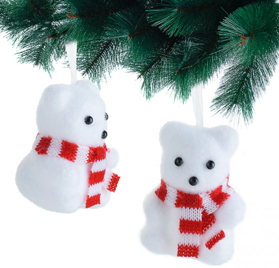 Набор новогодних украшений «Северные мишки»