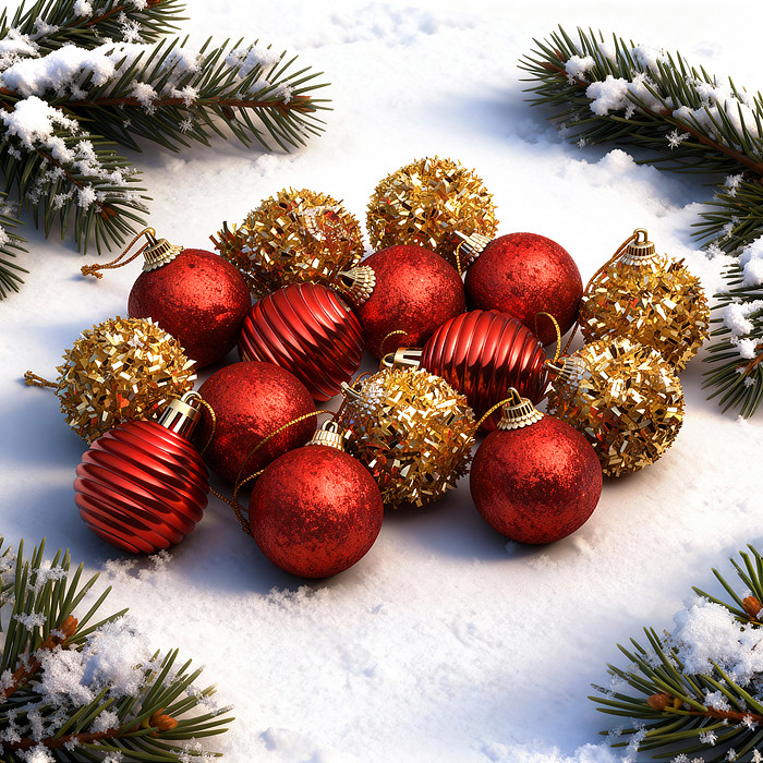 Набор новогодних украшений «Сказочный праздник» | Снеговичок