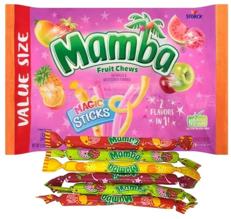 Жевательные конфеты «Magic Sticks» | Mamba