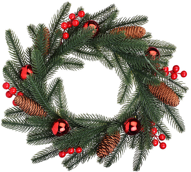 Украшение «Венок» | Снеговичок