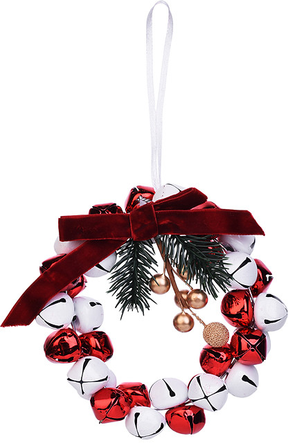 Украшение «Новогодний венок» | Снеговичок