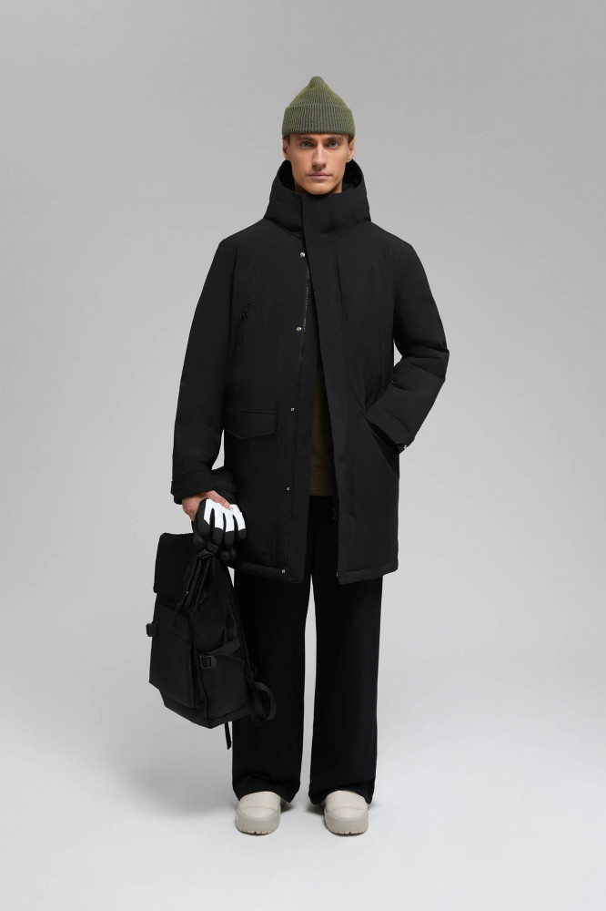 Парка мужская утепленная с капюшоном | Finn Flare