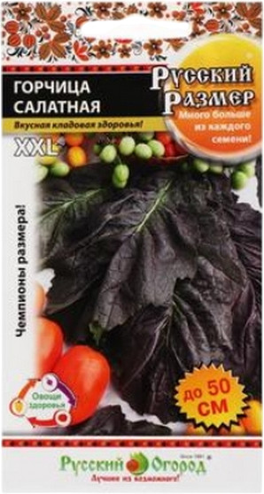 Семена горчицы салатной | Русский размер | Русский Огород