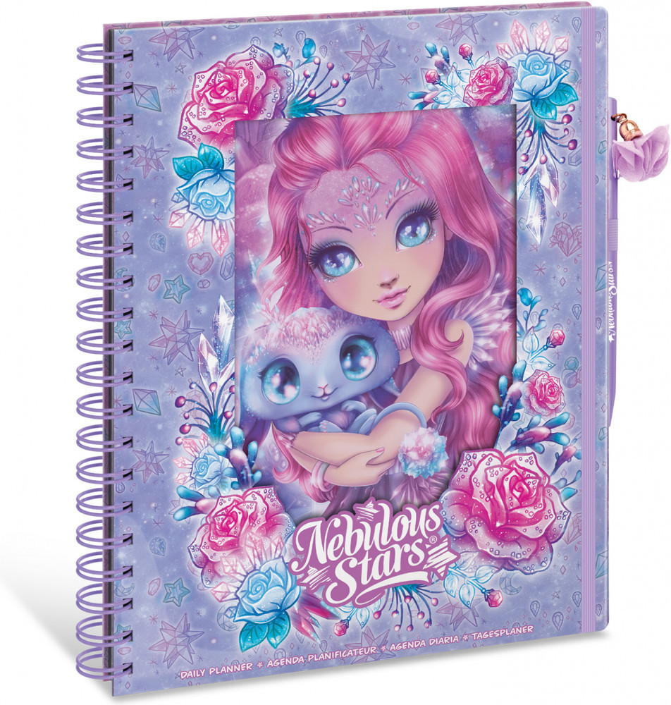 Блокнот-ежедневник для девочек «Кристалия» | Air | Nebulous Stars