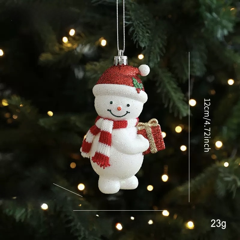 Елочное украшение «Снеговик»