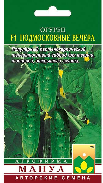 Огурец «Подмосковные вечера» | Манул