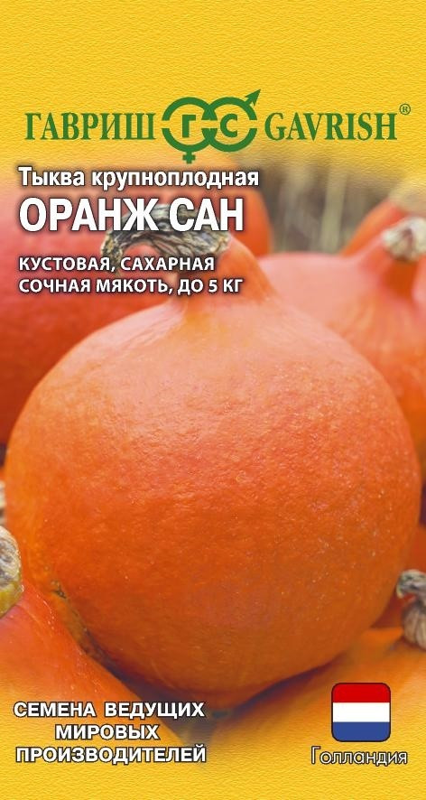 Семена тыквы «Оранж Сан» | Семена ведущих мировых производителей | Гавриш