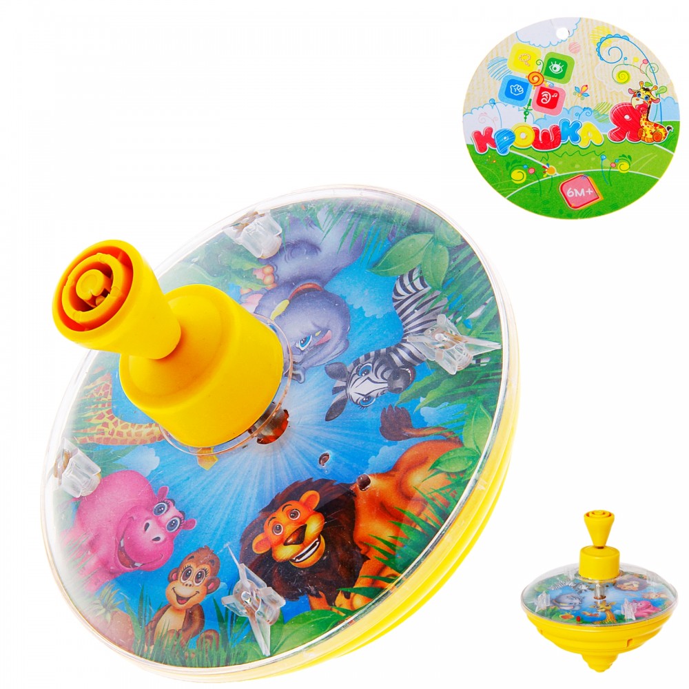 Юла «Зоомир», цвета в ассортименте | Крошка Я