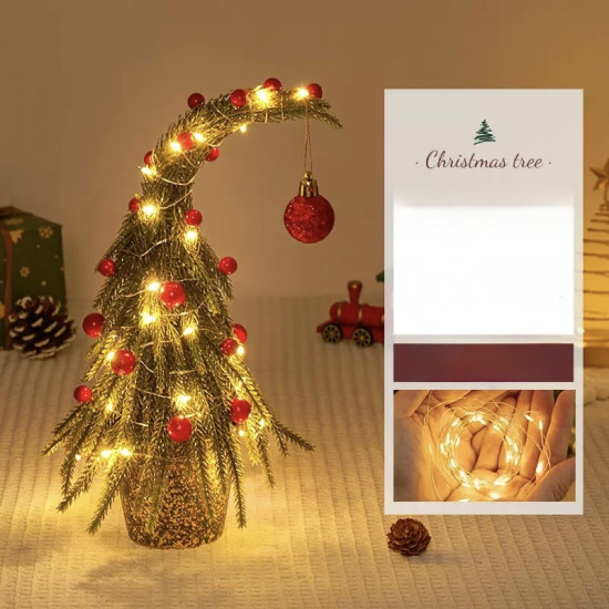 Искусственная ёлка с ягодами