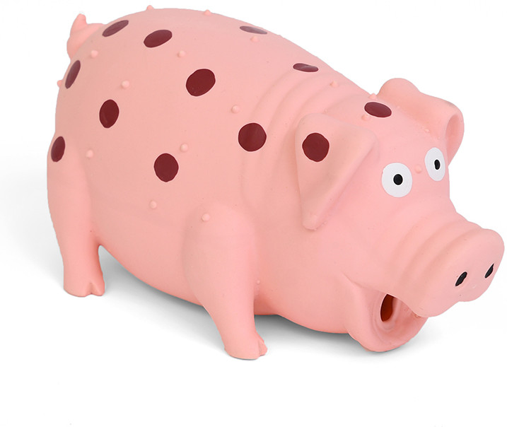 Игрушка для собак «Свинка хрюкающая» | Petshop