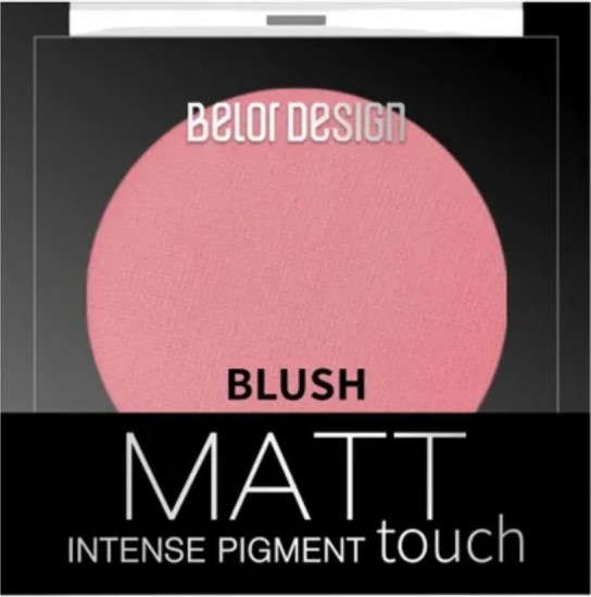 Румяна для лица «Matt Touch», оттенок 202 пионовый