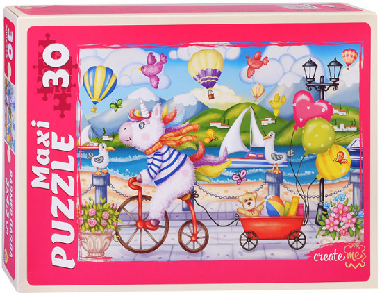 Макси-пазл «Единорог на прогулке № 2»