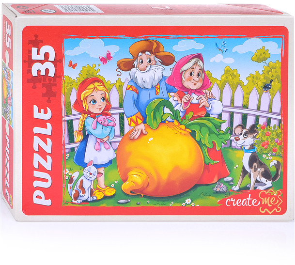 Макси-пазл «Репка» | Рыжий кот